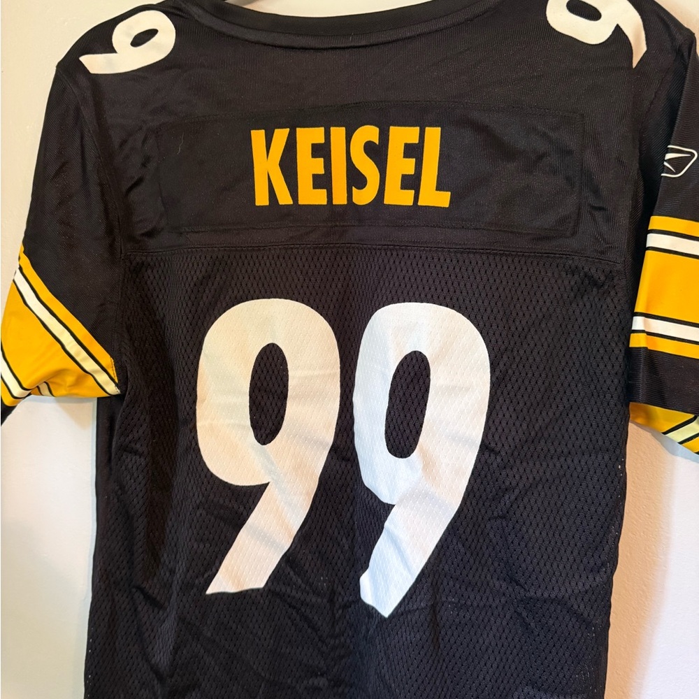 NFL Steelers Black Jersey with Team Logo - Picture 4 of 7